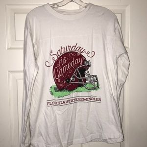 Oversized Florida State Seminoles Long-sleeve Tee